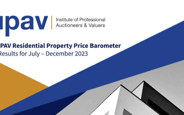 Summary of IPAV Residential Property Price Barometer July -December 2023